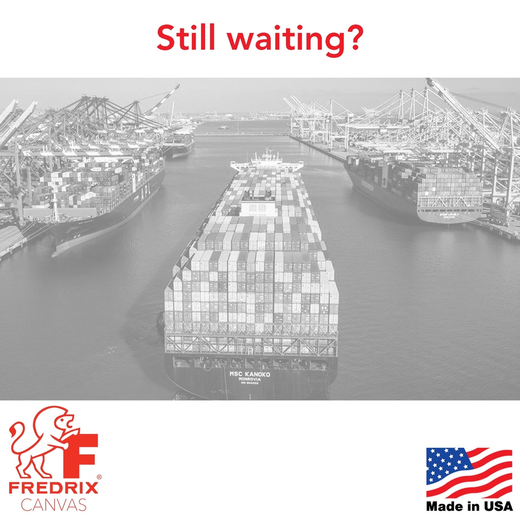 FredrixPrint's tweet photo. FREDRIX canvases are made right here in the USA to keep your shelves stocked. Let us know how we can support you as your business grows in 2022!
#fredrixprint #supplychain #inventory #smallbusiness #leadership #solutions #printcanvas #customerservice #madeinusa #madeinamerica https://t.co/27uK9LA8gq