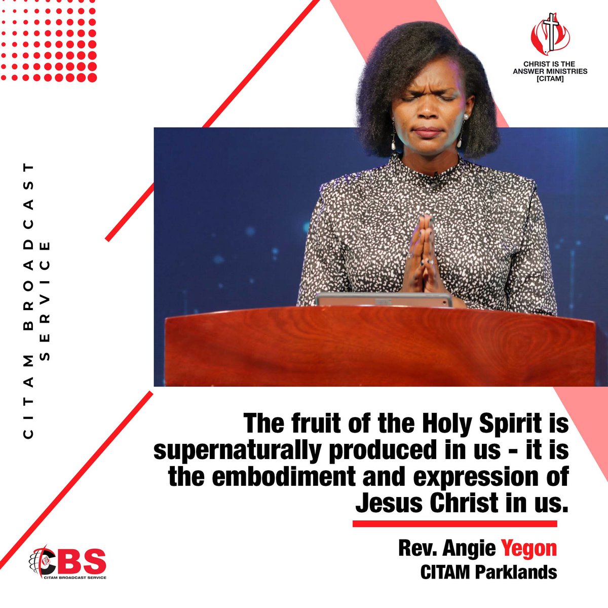 CITAMOnline's tweet photo. There is a continuous conflict between flesh and spirit but the Holy Spirit is the remedy to our carnality. 

Catch the full sermon here;https://t.co/lSx8IflFnJ and tune into #Aftersunday live for more on this topic on 'Live By The Spirit 

#CITAMChurchOnline #ChurchEveryday https://t.co/C854MDM4Lw