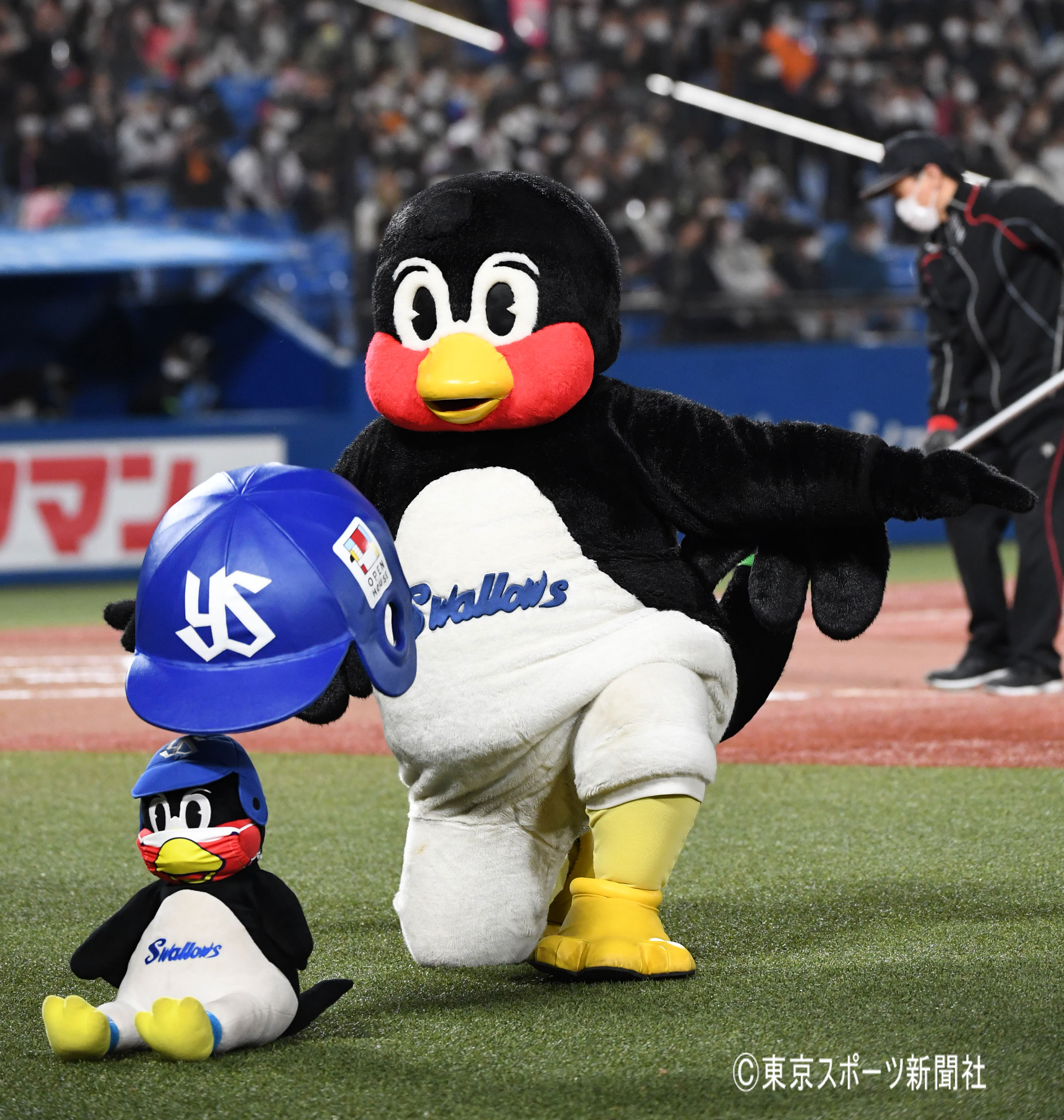 ふんばるず　つば九郎　東京ヤクルトスワローズ ふんばるず×つば九郎 | 東京ヤクルトスワローズ オフィシャル