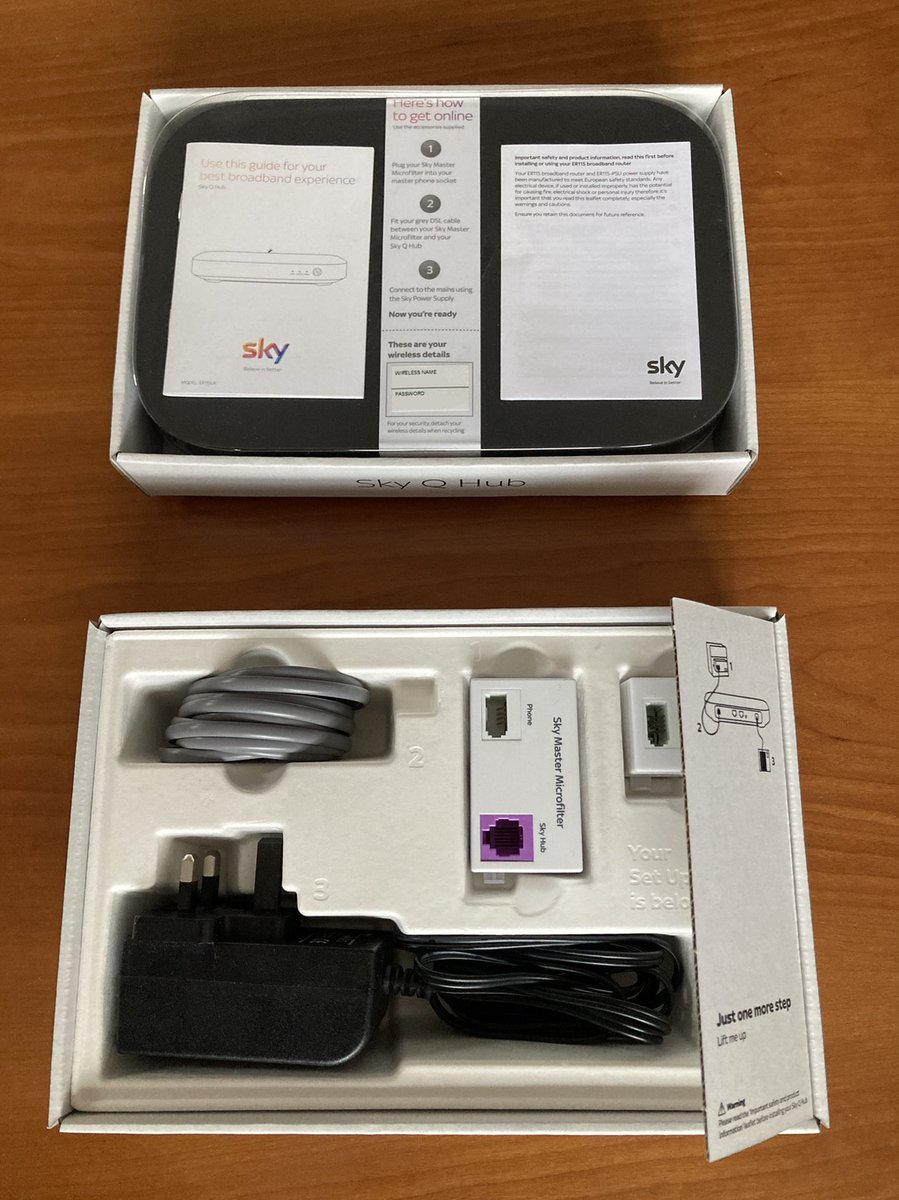 TomChittock's tweet photo. Family: “You’re such a hoarder! Get rid of your old boxes!”

Sky: “Ideally, use the original packaging”

😏 @SkyUK @SkyHelpTeam #SkyReturns https://t.co/4mNLzvsJj9