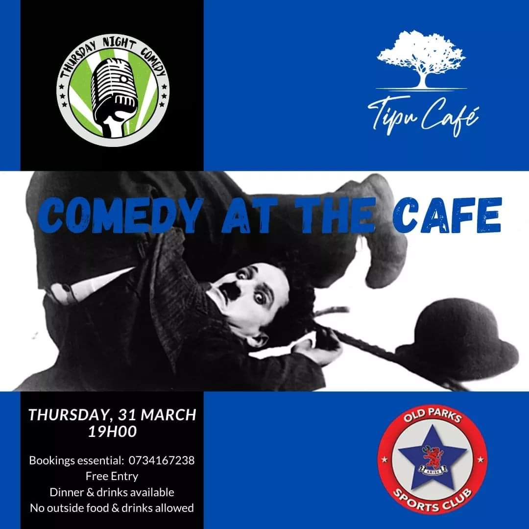 ThursdayComedy's tweet photo. @Jedbauer4 is your host for Comedy At The Cafe. Come check out an exciting line-up of Jozi's funniest comics. 

Venue : Tipu Cafe ( 1 Garden Road, Bordeaux, Randburg)

Details on poster 🎙🙌🏽😁

#StandUp #Comedy #TNC https://t.co/qgl0EK5vw7