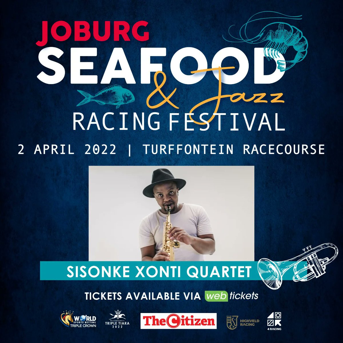 thisisracing's tweet photo. The The Joburg Seafood &amp; Jazz Racing Festival is happening this Saturday at Turffontein Racecourse! Purchase your tickets now via webtickets to avoid missing out on what promises to be an action filled day for the entire family! 

Ticket link:
https://t.co/VmACBdipfi https://t.co/WxVSdHeFdF