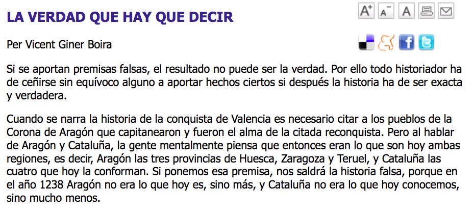 Fil per refutar la pseudohistòria de la pertinença medieval de Lleida i Tortosa a l’Aragó. L’obsessió anticatalana rau en voler fer el regne d’Aragó + gran i tb el fet q molts del pobladors catalans dl regne d València provenien de Lleida i Tortosa i del seu rerepaís.