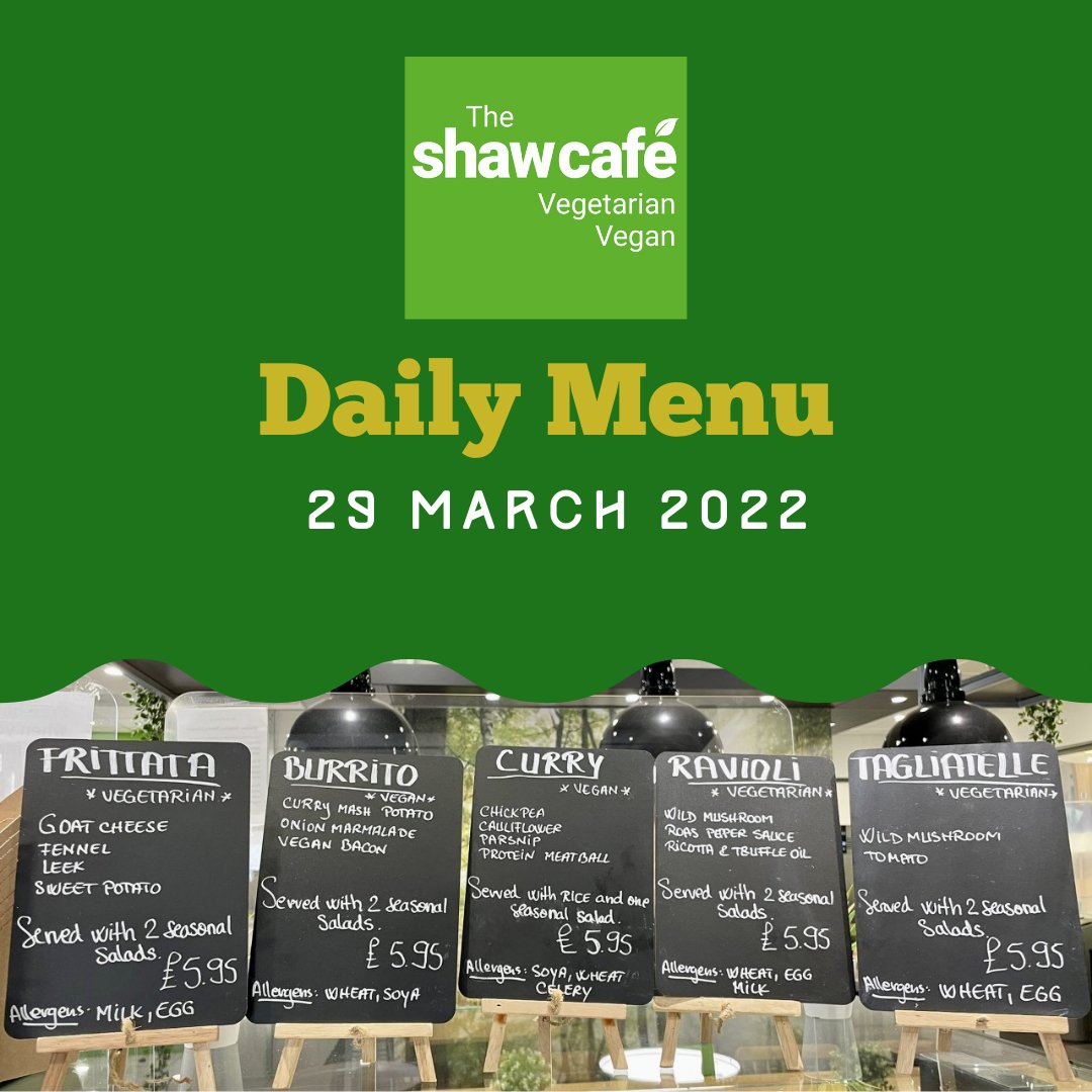 LSEcatering's tweet photo. The Shaw Cafe: today's menu
Come visit us and try our vegan & vegetarian options
Mon – Fri from 8.30–16.00
We are on Kingsway in the New Academic Building (NAB)
Open To Members Of The Public
#shawcafe #lse #lsecampus #students #vegan #vegetarian #food #lsecatering #london https://t.co/SpYxg2SdW3