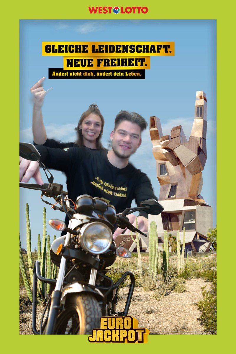 #AR campaign in 40 German lottery stores by Sensape. #Ai #backgroundsegmentation immerses participants in their potential new life after winning. <a href="/westlotto/">WestLotto</a>