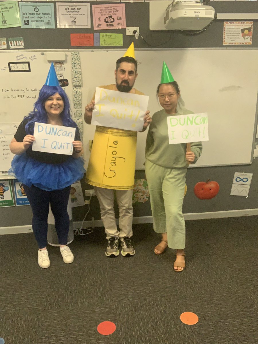 Lauren Hagarty (@mshagarty) on Twitter photo Such a fun way to celebrate reading almost 200 texts with 1 Lemon so far this year! Thanks for your organisation <a href="/Judith_Bow/">Judith Bow</a> <a href="/jennycaino1/">Jenny Cai</a> <a href="/sharenscerri/">Sharen Scerri</a> The students looked amazing in their costumes today 🥰 P.S. Duncan, we quit! Such a fun way to celebrate reading almost 200 texts with 1 Lemon so far this year! Thanks for your organisation <a href="/Judith_Bow/">Judith Bow</a> <a href="/jennycaino1/">Jenny Cai</a> <a href="/sharenscerri/">Sharen Scerri</a> The students looked amazing in their costumes today 🥰 P.S. Duncan, we quit!