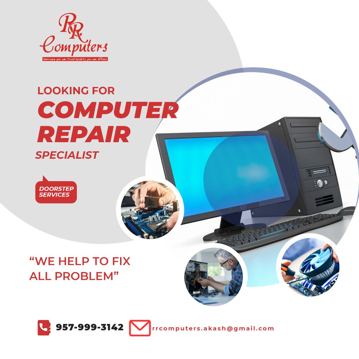 RR_Computers's tweet image. Why Shouldn’t Your Computer Be Nice to You?
Computer Repair Service in Your city. Lowest rates guaranteed.
Call 8855093142

#computerrepairtechnician
#computerrepair #computerrepairs #computerrepairshop #computerrepairservice #rrcomputerrepair #computerrepairspecialist