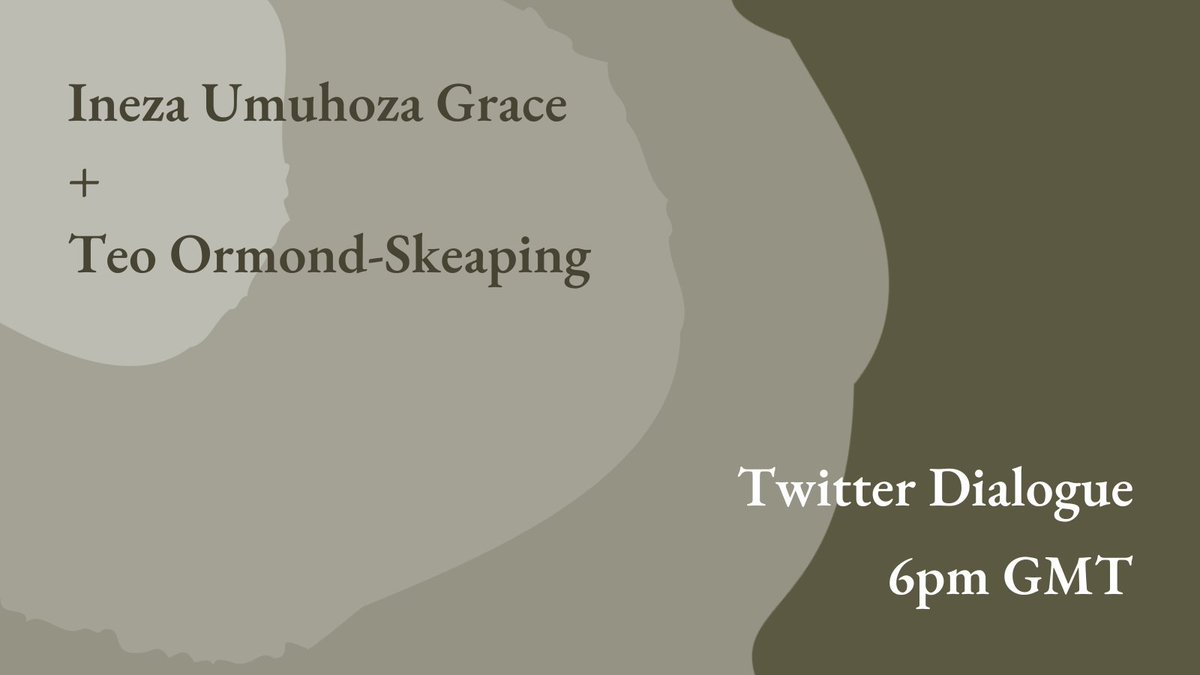 To celebrate the launch of boom saloon memberships, this evening we’re delighted to be hosting a discussion on our Twitter between eco-feminist and climate activist @InezaGrrace and renowned photographer and climate change researcher <a href="/TeoSkeaping/">TEO ORMOND-SKEAPING</a>.

#dialogue #ClimateChange