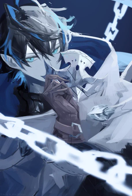 ここ半年くらいの白夜極光ファンアートです( #白夜極光 ) 