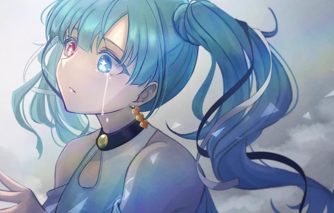 15曲目ジレンマ/DECO*27#100曲ボカロ絵チャレンジ#初音ミク#イラスト 