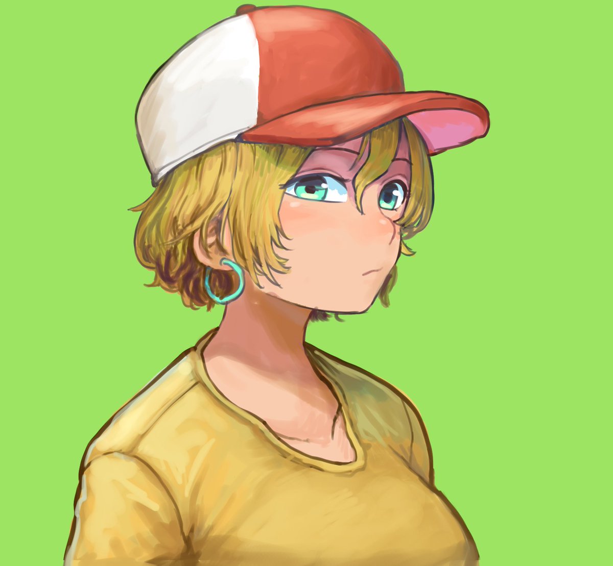 「」|茶んたのイラスト