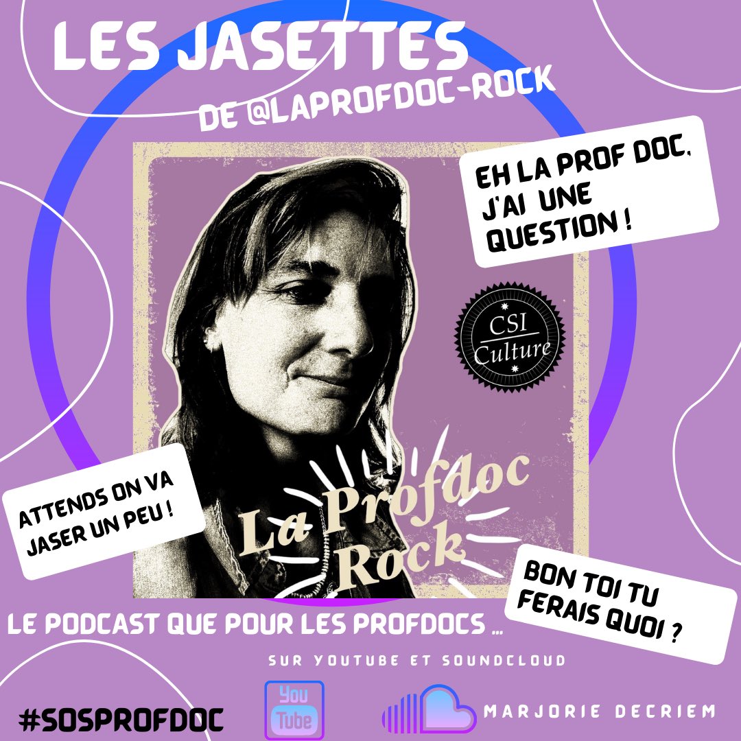 Laprofdoc_rock's tweet photo. Stage #profdocsAmNord AEFE « eh la profdoc, j’ai une question sur … » des petits #podcast pour vos problèmes existentiels au quotidien #sosprofdocs #trouvaillesdeprofdocs #profdocpower https://t.co/bAXOqbLbLh https://t.co/FkeMoWLkSi