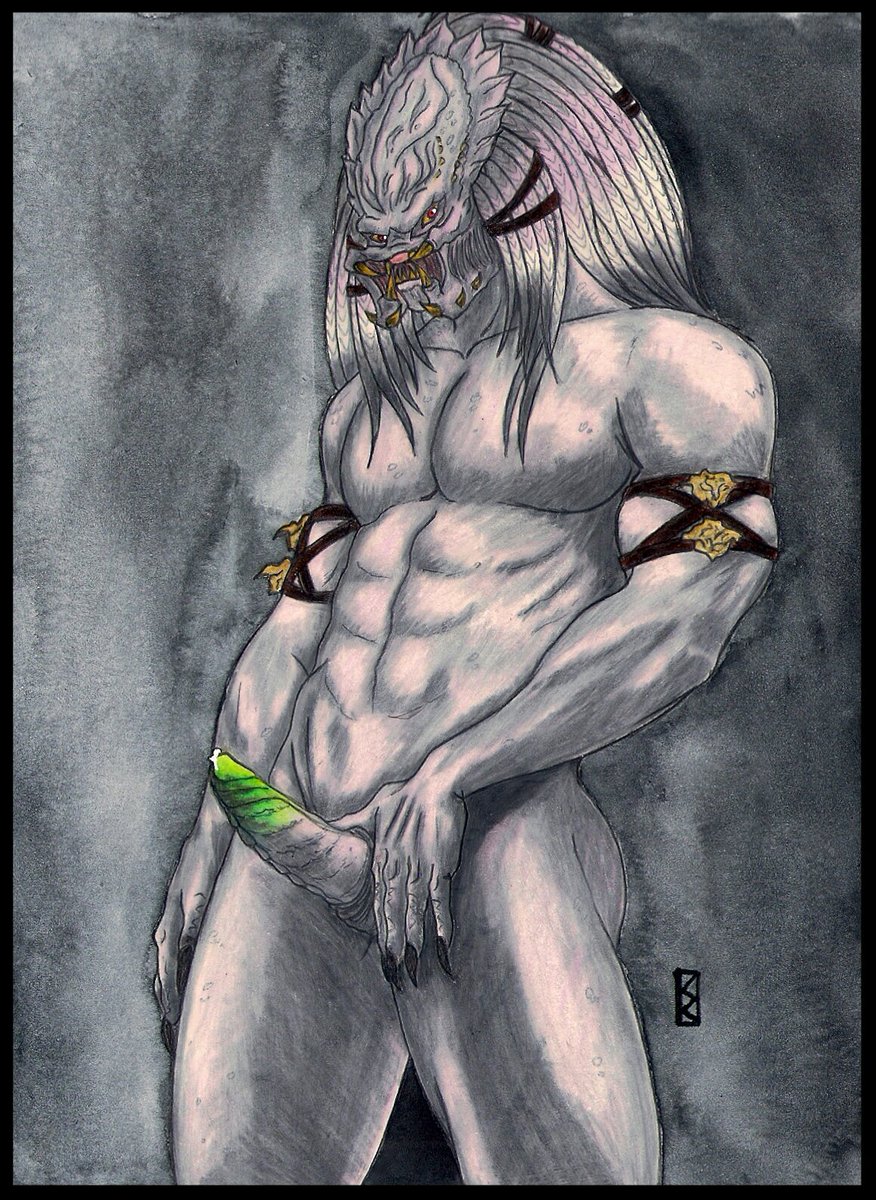 FoxKrissten's tweet photo. Alpha dick!🥒😁
#predator #yautja #xenophilia #nsfw #myart #alphapredator https://t.co/ZGUU47F6Ch