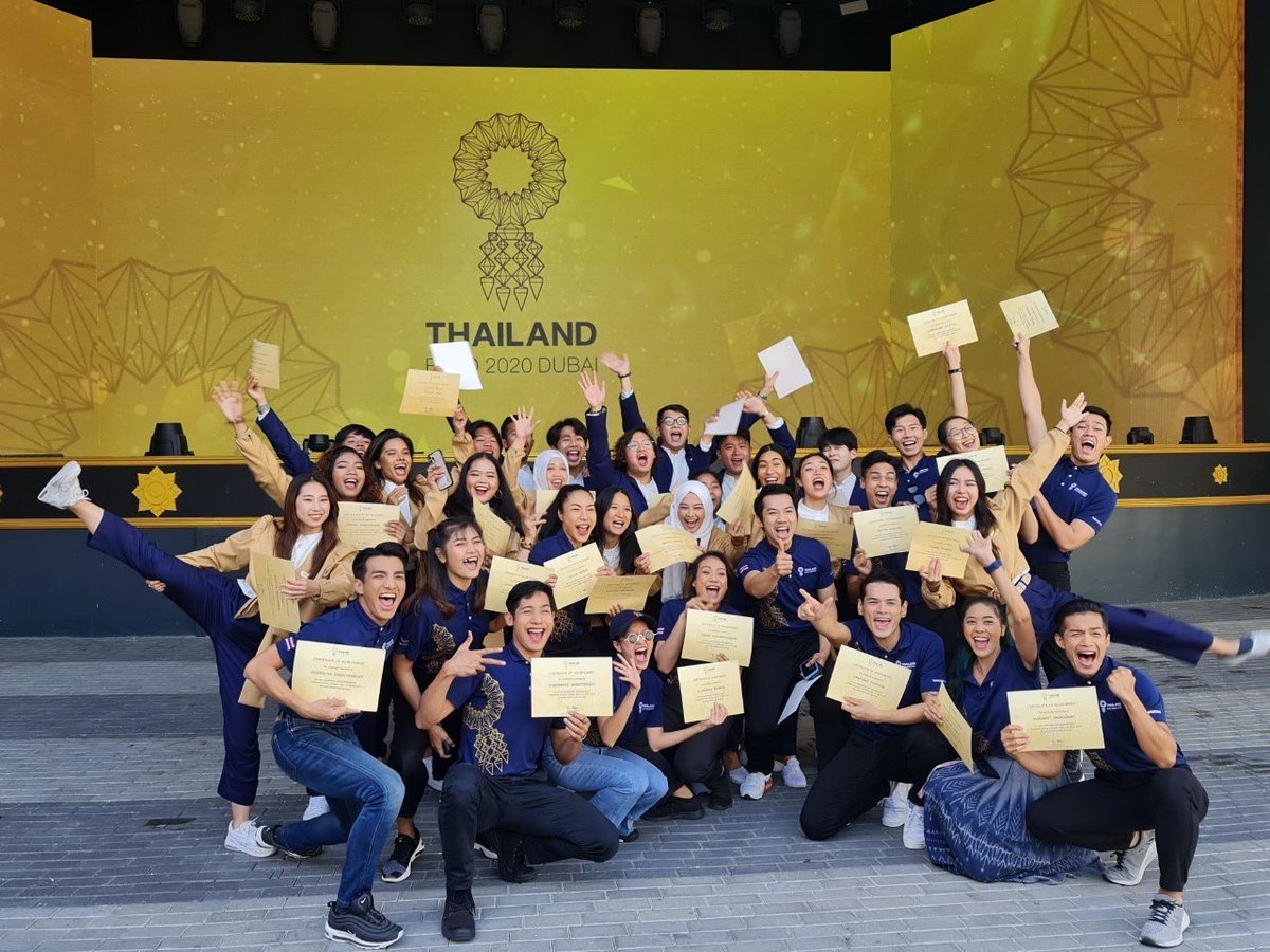 Time flies too fast! We are now walking to the last two days in Expo 2020 Dubai 🇦🇪 #ThailandTeam has always been appreciated for the support from our lovely visitors from all around the world at the #ThailandPavilion. Thank you so much for this incredible 6 months in #EXPO2020