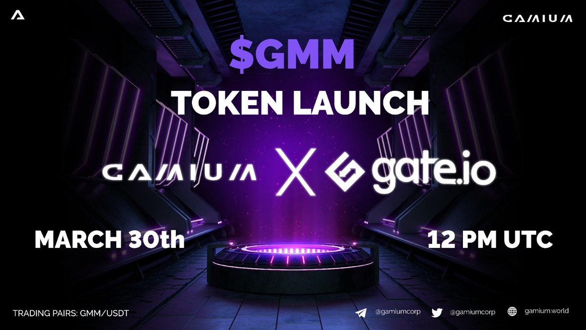 manuNN2023's tweet photo. @CryptoGemsCom Check @Gamiumcorp the first decentralized social #Metaverse. #Gamium is the bridge between all metaverses with full possibilities: unique #NFT avatar, Defi,commercial, NFT museum,gaming, jobs, concerts, unique lands... $GMM will be listed in #Gateio &amp; @PancakeSwap Only 24h left! https://t.co/ZTjOmGmtJx