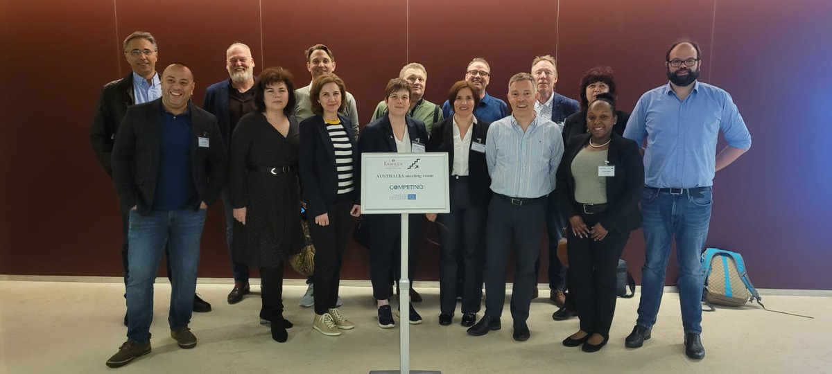 ProjCompeting's tweet image. After a period of two years the COMPETING consortium could finally meet up in Bucharest, Romania. The last two days were successful and a lot of hard work was done to finalise the educational materials. Curious after the work? Sign up for our seminar: lnkd.in/gZexVYW2