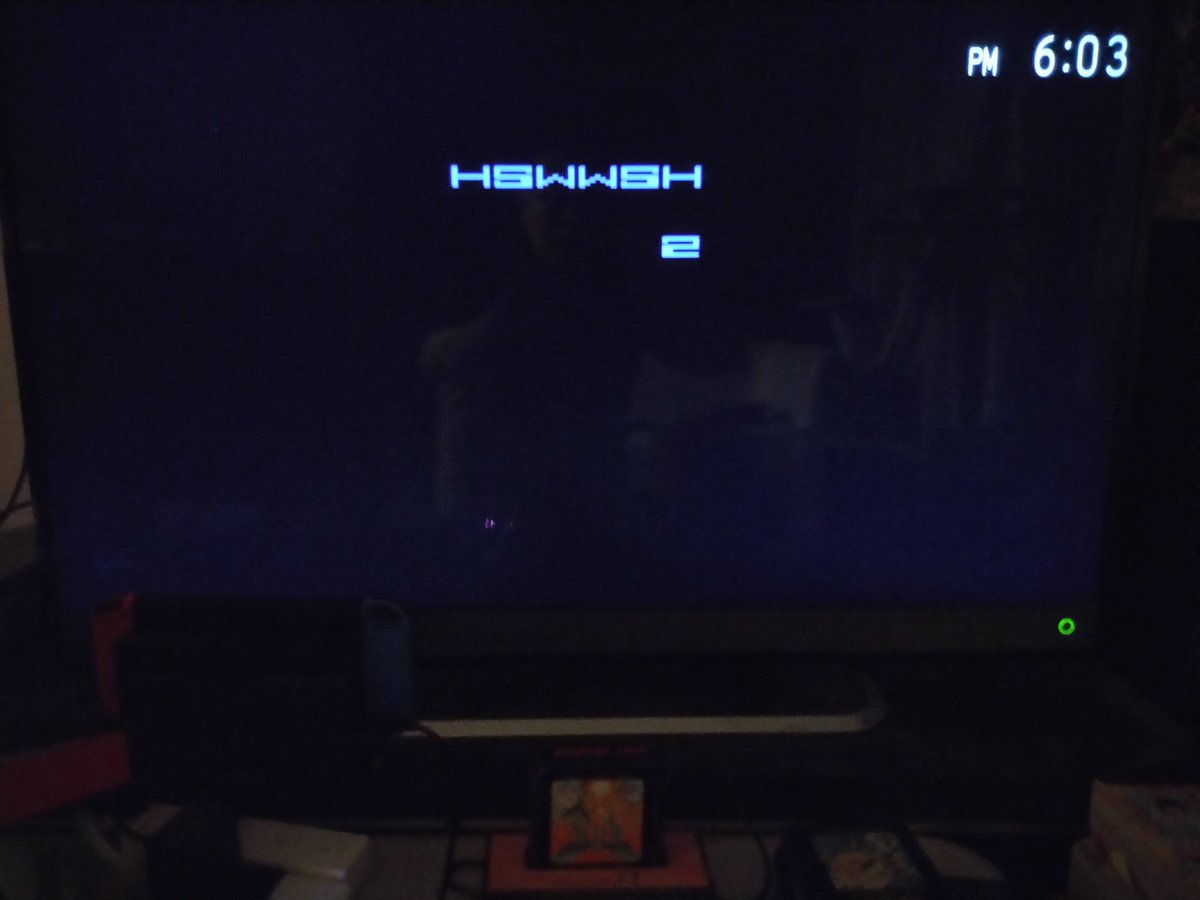 KushikatsuKushi's tweet photo. Yes! Easter egg "HSWWSH"😆
Atari 2600 Yars' Revenge.
#RetroGaming #retrogames #atari2600 #retron77 https://t.co/yWlcflFjIO
