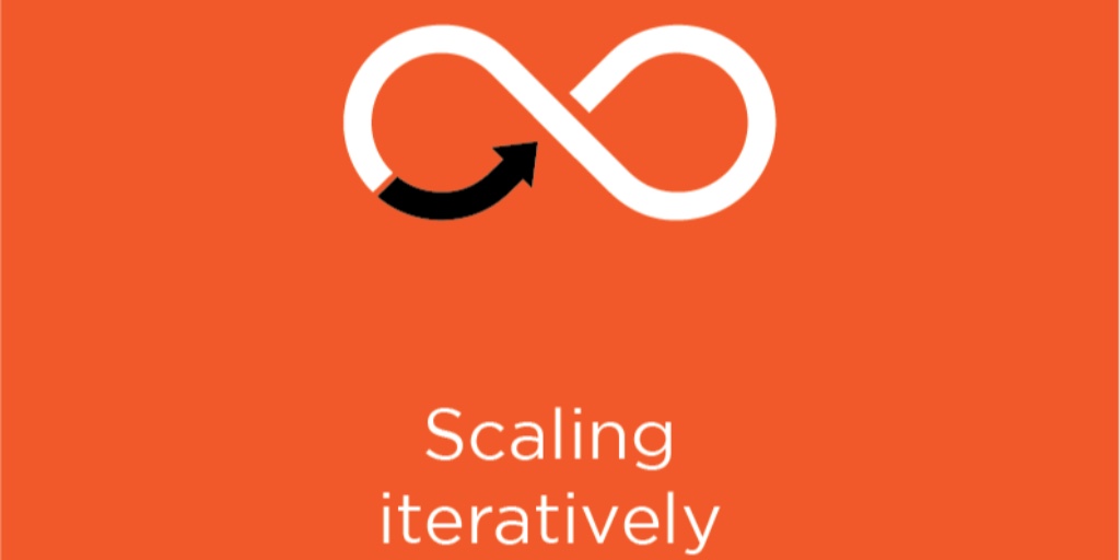 Sandbox allows you to scale iteratively #innovation
