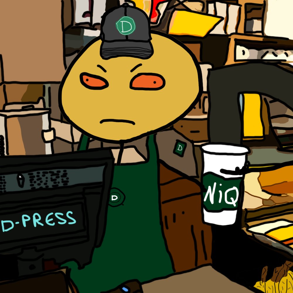 D_PRESS_NFT's tweet photo. #NFT #10 ☕ https://t.co/OlFAIZtrwT