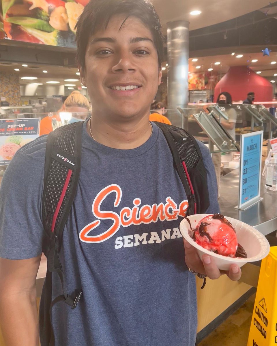 UTSADining's tweet photo. Did someone say ice cream? 🍨 

Join us for an ice cream pop-up bar at Roadrunner Café from 11 a.m. - 2 p.m. today! 

P.S.: Non-dairy ice cream is available upon request. 

#utsa #utsadining #popup #utsaevents #oncampusdining #collegedining https://t.co/kmS9AFys9l
