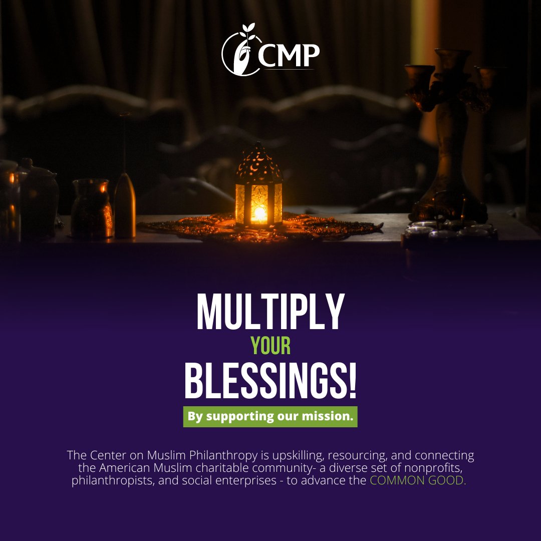 #Zakat is more than #charity, it sculpts social relationships and communities for a #BetterTomorrow. Multiply your blessings by supporting us to multiply the capacity and skills of #NonProfits. #CMP muslimphilanthropy.com/donate