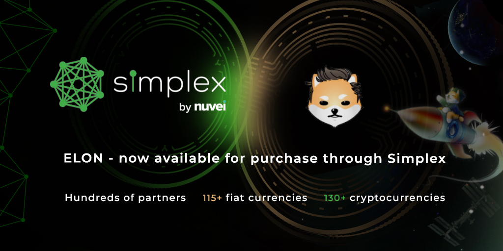 SimplexCC's tweet photo. 🚀Thrilled to launch with our new partner @DogelonMars🚀

💳 $ELON is now available for seamless onramps across our network of partners!

📻Stay tuned for more updates about our collaboration! https://t.co/SRW0sjWBiy