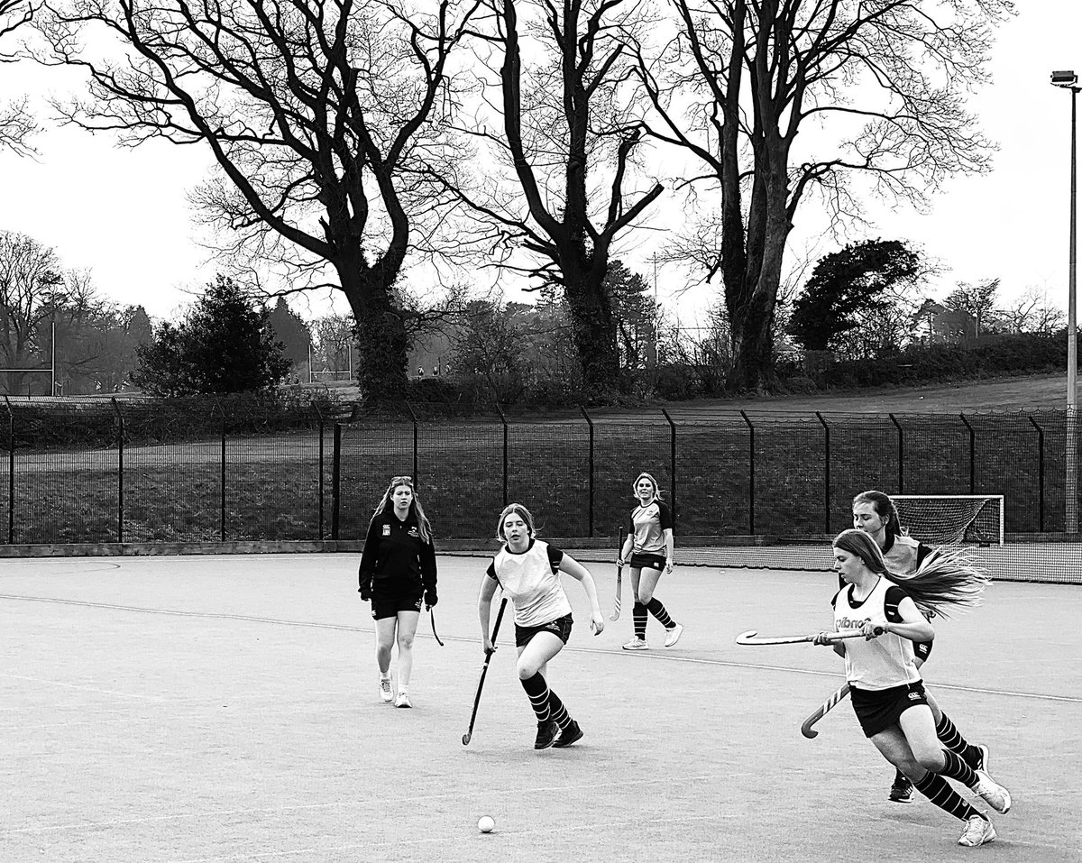 Great afternoon of fiercely-contested House Sport- hockey on the Astro and (in the distance) touch rugby 7s.  All still to play for!