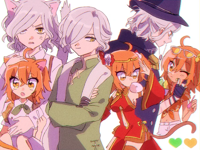 エドぐだ♀いろんなおそろい衣装あって好き 