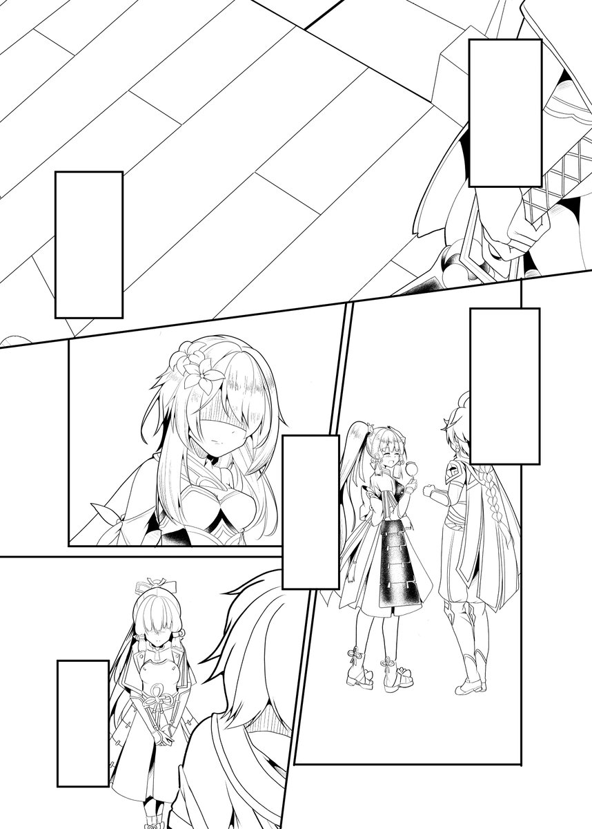 線画なう
原神の漫画をみんなが描きたがらない理由がほぼここに集約されてる気がする(作画コスト 