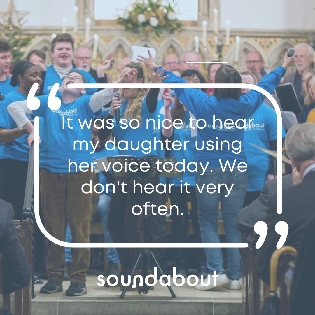 SoundaboutUK's tweet photo. At Soundabout, we give everyone a chance to share their voice, their sounds and their story.
#Inclusion #InclusiveMusicMaking #Soundabout #PMLD #SLD #DisabilityInclusion https://t.co/x2Ep4pwVcC