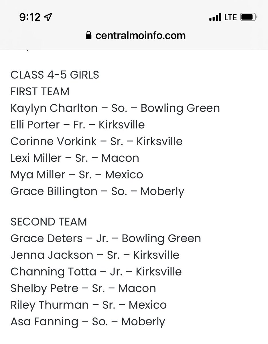 Congrats to <a href="/Lexi_Miller04/">Lexi Miller</a> and <a href="/ShelbyPetre/">shelby petre</a> for being selected to the NE Media All-District Team