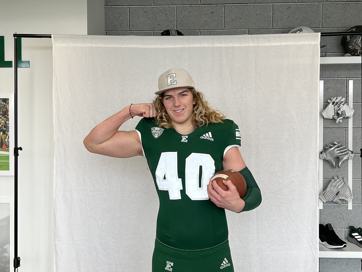 I would like to thank <a href="/EMUFB/">Eastern Michigan Football</a> <a href="/_b_blanes/">Brandon Blaney</a> for the recruiting visit and hospitality you showed my family and I.  <a href="/Coach_Creighton/">Chris Creighton</a> , you have an amazing staff and team.  <a href="/Coach_Collett/">Jeffrey Collett</a> was instrumental in his role and beyond.  Looking forward to the next step.