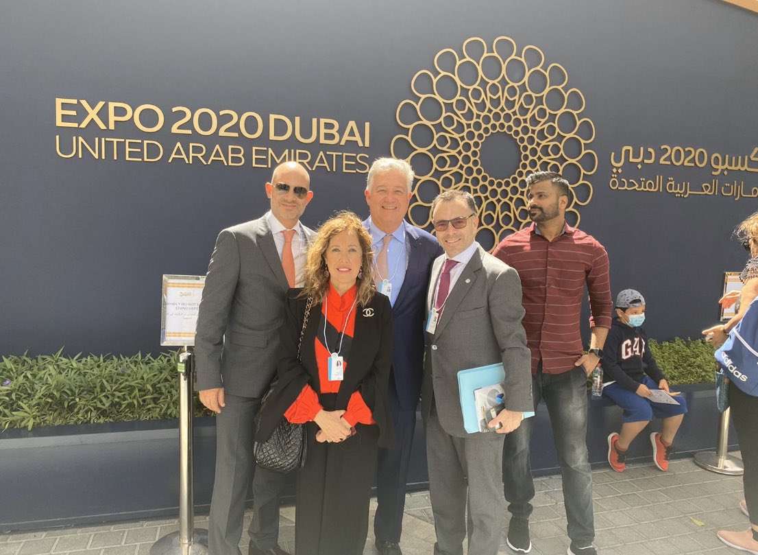 Hace Cancillería recuento de alianzas en Abu Dhabi: participaron en delegación.  Daniel Becker, de Grupo Financiero Mifel;  Morgan Guerra CEO de Previta Group, Elena Gallego, de Collectron International; Lorenzo Berho, CEO de Vesta Real State; y A. Domínguez, de Fundación Azteca.