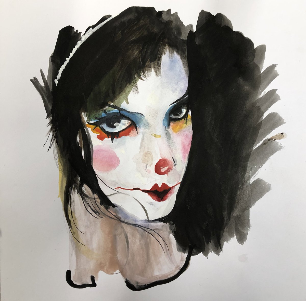 dominique lenore persi from <a href="/StolenBabies/">Stolen Babies</a> . today’s college work :D