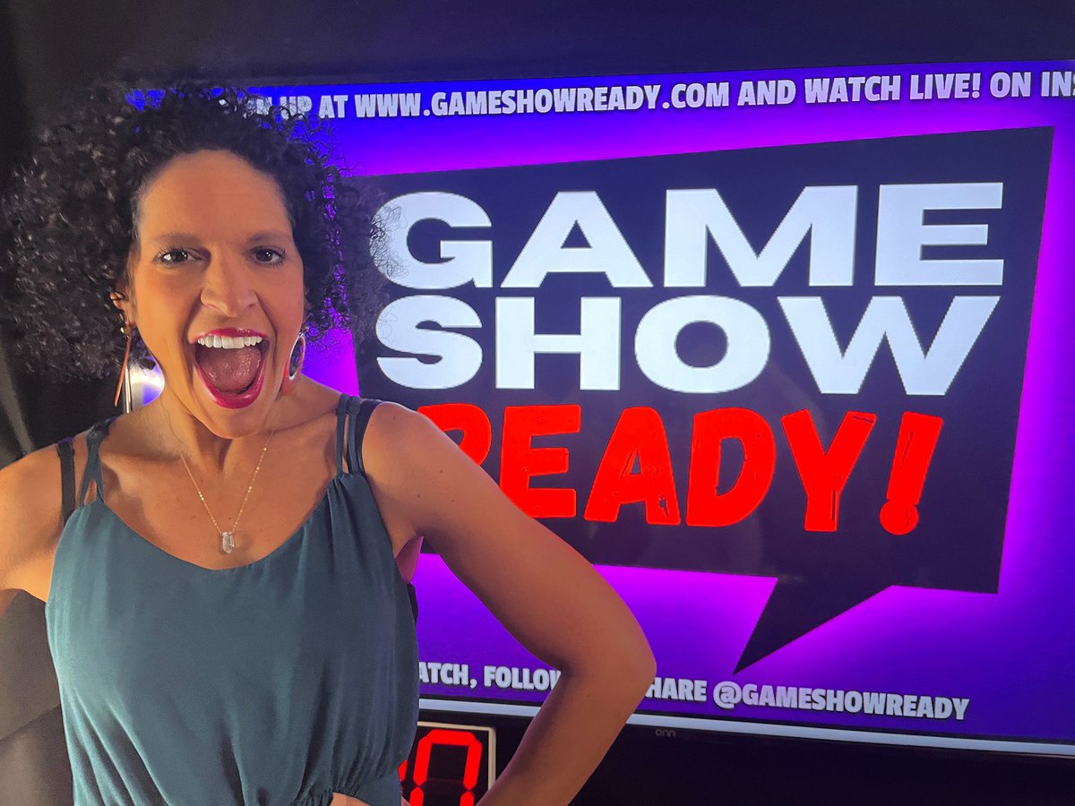 ElyssaMP's tweet photo. Me?! Speechless?! NEVER.
I'm getting #gameshowready to host another night of trivia &amp; giveaways.... And I got A LOT to say. Tune in on IG LIVE to watch &amp; play! Uhh.. Did I mention my buddy aJQuasto is dropping in to see if HE'S Game Show Ready?! Let's go! Going LIVE at 6PM PST! https://t.co/bBMrIQXnQ4