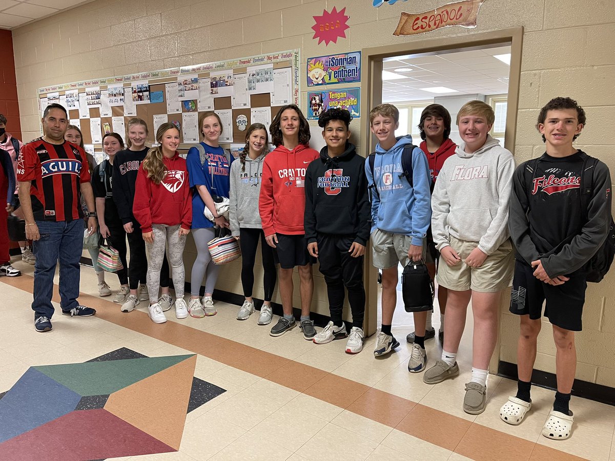 SeeTheAble1's tweet photo. More #Games and #Gamers day to celebrate Amair!!! 8th grade is l๐king ๐ฅ!!Check out @Sky_Hook_15!!! #Mamba ๐ ๐ @MrDanielStetson @CraytonMiddle #ChooseToInclude #SCUnified #R1Unified #BestOfCMS https://t.co/yjVHuTMVbC