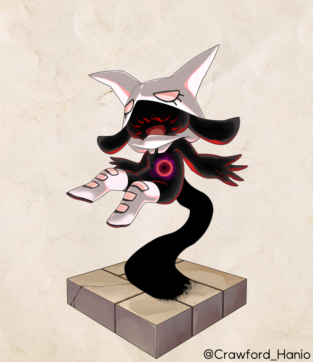 シャドウさん描きました!カゲー! 