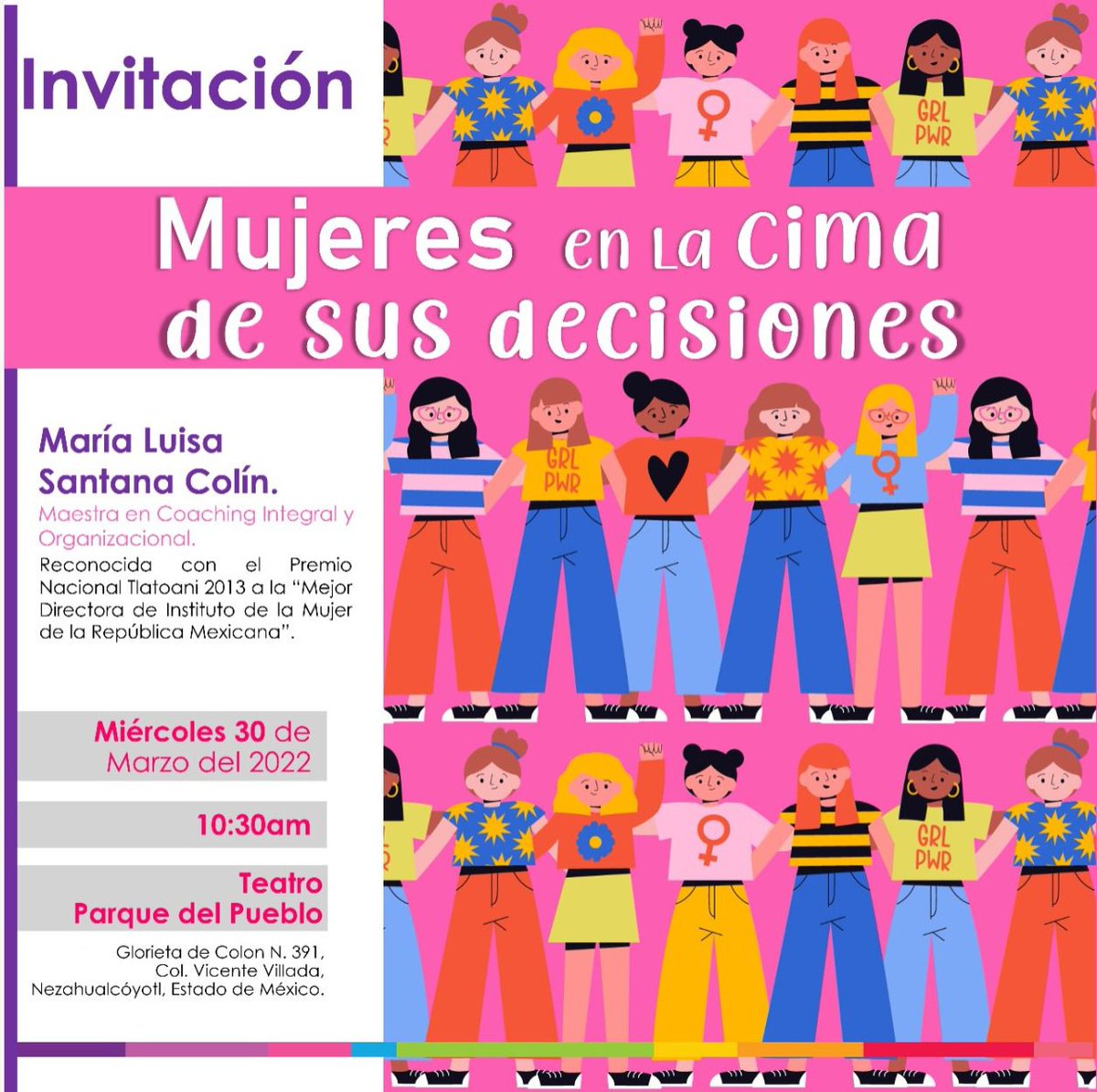 CharlyNegro2's tweet photo. Evento que preside la Mtra Martha Hilda González Calderon titular de la Secretaria de la Mujer en el Estado de México. https://t.co/wCxsZL5ajB