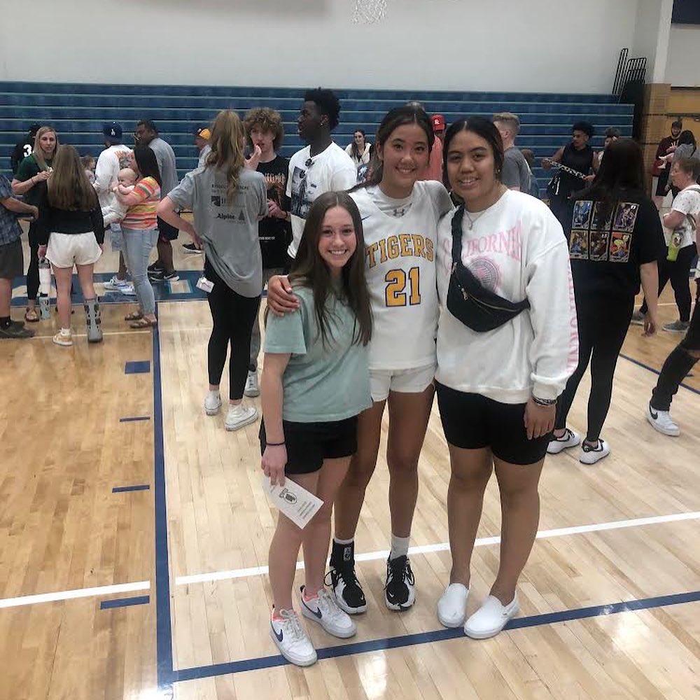 OHSTigers's tweet photo. Congrats to our very own Gabby Goo who played in the 5A All-Star Game on Saturday. She was a starter, scored 10 points, and her team won the game in overtime!! Thanks for your example and representing Orem High so well Gabby!! 🙌🏼🐯💙 https://t.co/YqOEV12tz3
