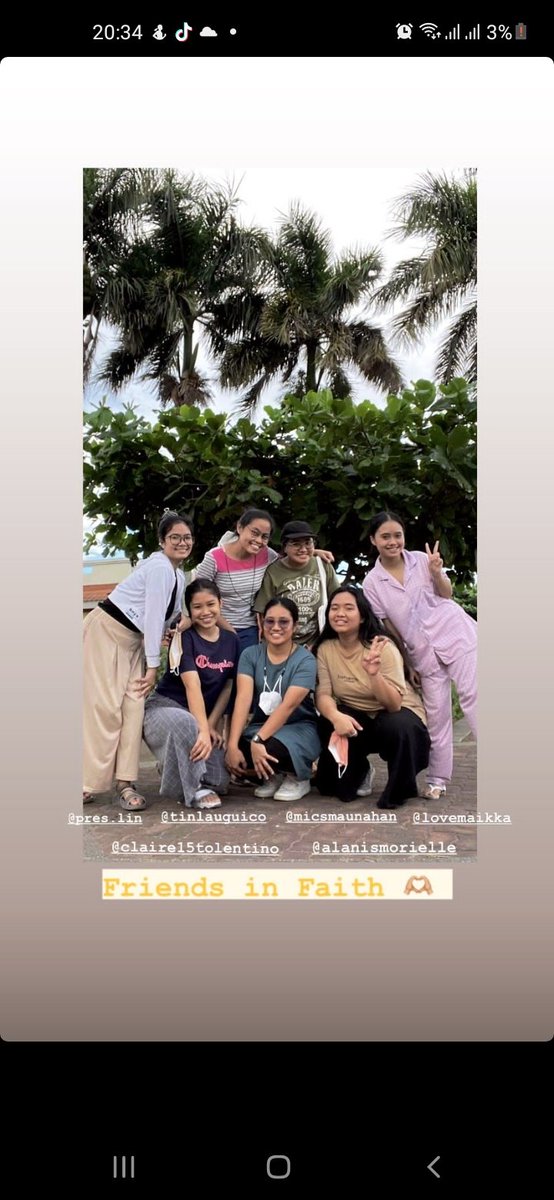 MORIELLE02's tweet photo. We literally make this busy day free for all of us. Walang nagtatagpo sa sched namin sige ipipilit na naten no matter what 😂

Happy SPBB sa inyo💓
Sisters in faith 💓 https://t.co/o10xV3UmQE