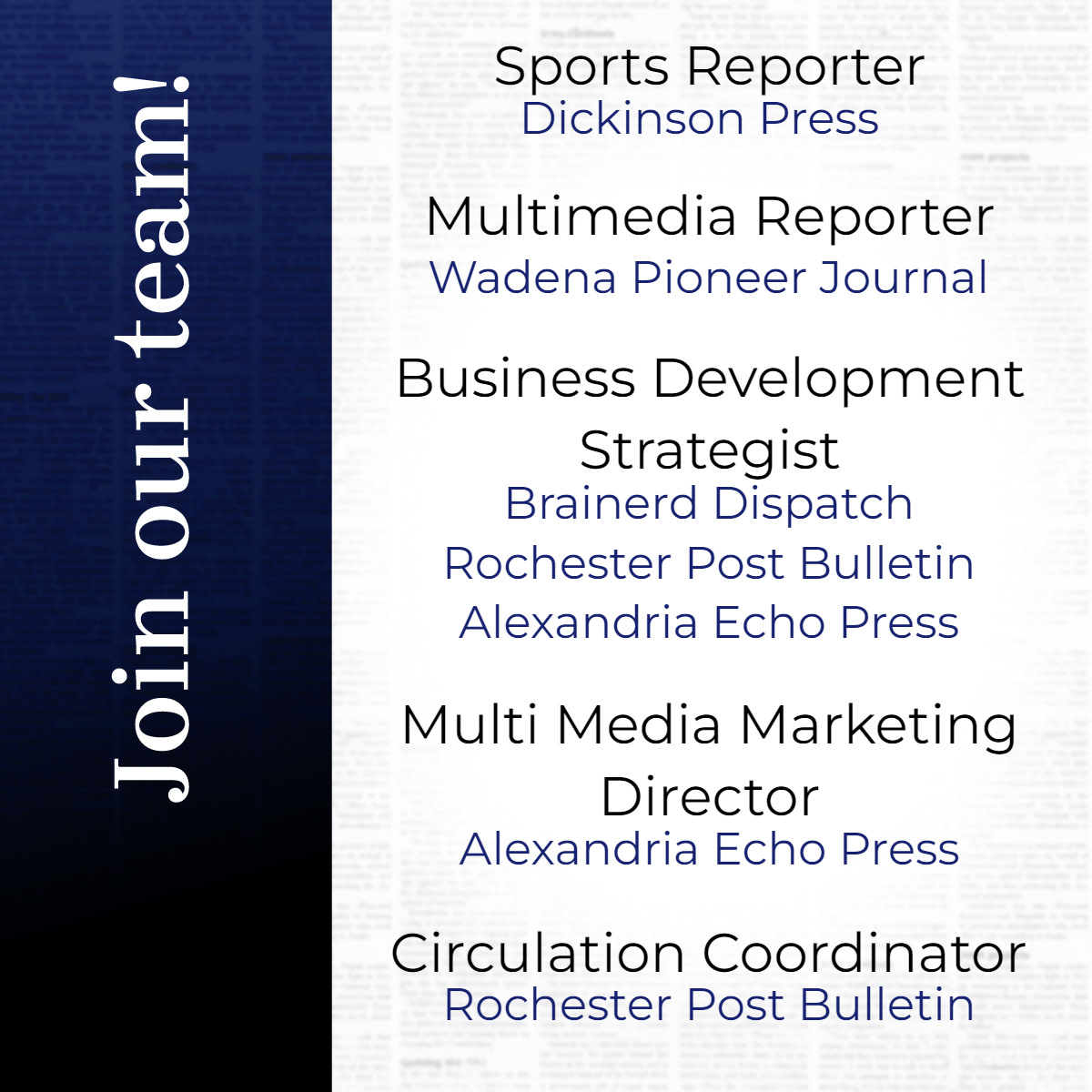 FORUMCOMCO's tweet image. We&apos;re hiring! Check out our job board and apply today! bit.ly/3xEKij8 #forumcommcareers #werehiring