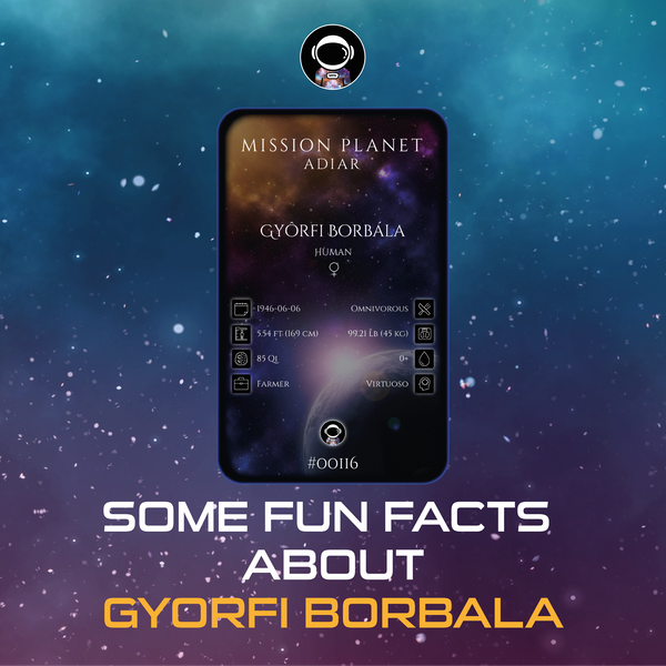 nftadiar's tweet photo. 🌎STORIES FROM ADIAR🌎
Gyôrfi grows only yellow vegetables
#00116
.
#nft #nftcollector #nftartist #nftcommunity #digitalart #OpenSea #polygon #adiar #MissionPlanetAdiar https://t.co/vyMKdlZnIr