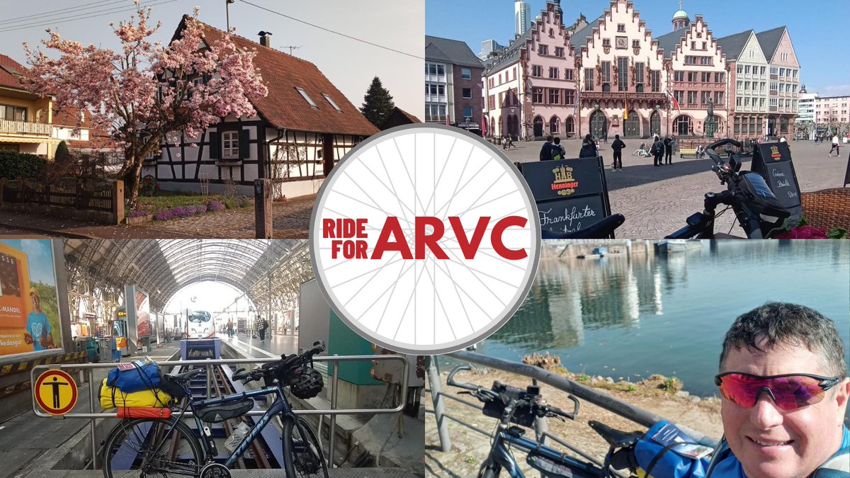 Ride4ARVC's tweet photo. Training for the #ride4arvc after speaking at this year's #Changemaker Conference in Frankfurt, Germany. Adam - take us with you next time! 😂❤️💛
#arvc #arvd #cardiomyopathy #arrhythmia #heartfailure #heartfunction #cycling #cyclinggermany https://t.co/z7WBkXqh97