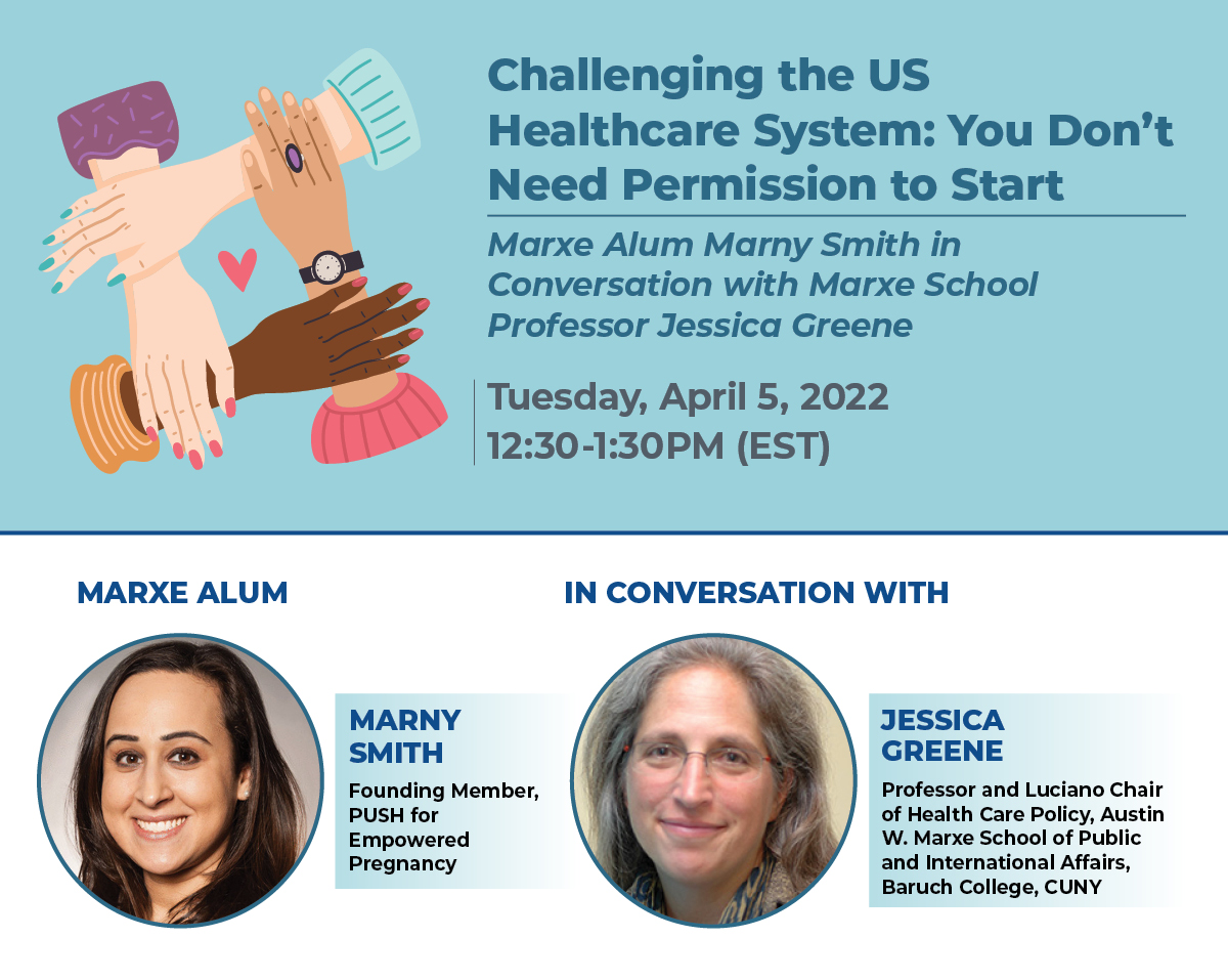BaruchMarxe's tweet photo. 🗓️ Coming up next Tuesday- April 5! Join #MarxeAlumni, Marny Smith, in conversation with Jessica Greene, #MarxeSchool Professor and Luciano Chair of #HealthCare Policy.
Zoom RSVP: https://t.co/l7D7wjYbvV
#Baruch #stillbirth #stillbirthsupport #empoweredpregnancy #pushpregnancy https://t.co/1TzdnmAnzR