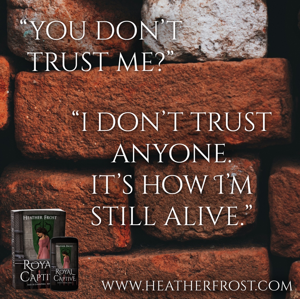 HeatherFrost's tweet photo. Today's #TeaserTuesday brings you a little wisdom from our favorite pirate in Eyrinthia--Captain Syed Zadir!
Grab #RoyalCaptive now:
https://t.co/wSazWyXamQ
#HeatherFrost #FateofEyrinthia #FoE #IndieAuthor #YABook #YAFantasy #YARomance #YAFantasyRomance #KU #KindleUnlimited https://t.co/CIgliukkAA