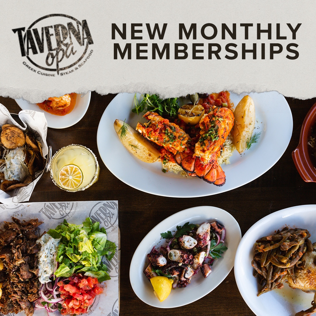 Something exciting is in store! Treat yourself to a delicious Greek meal at home or cheers with imported Greek wines (or both for the full experience 😋)! Visit l8r.it/OFEk and click "Monthly Memberships" to learn more and sign up! #orlando #greekfood #orlandofoodies