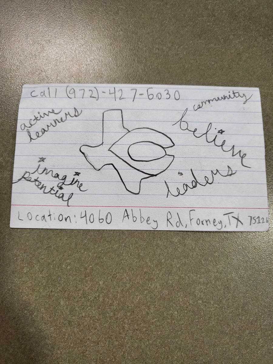 CISDWalker's tweet photo. We had our District Job Fair Last night! And I ran accross the best Walker Businness cards our very own students created!  You will be soo proud of our students Pirate pride! You would be blessed to be apart of our team.@CISDWalker @johnsonr103 @OfficialCISD #imagineourpotential https://t.co/GVaXG1pV3o
