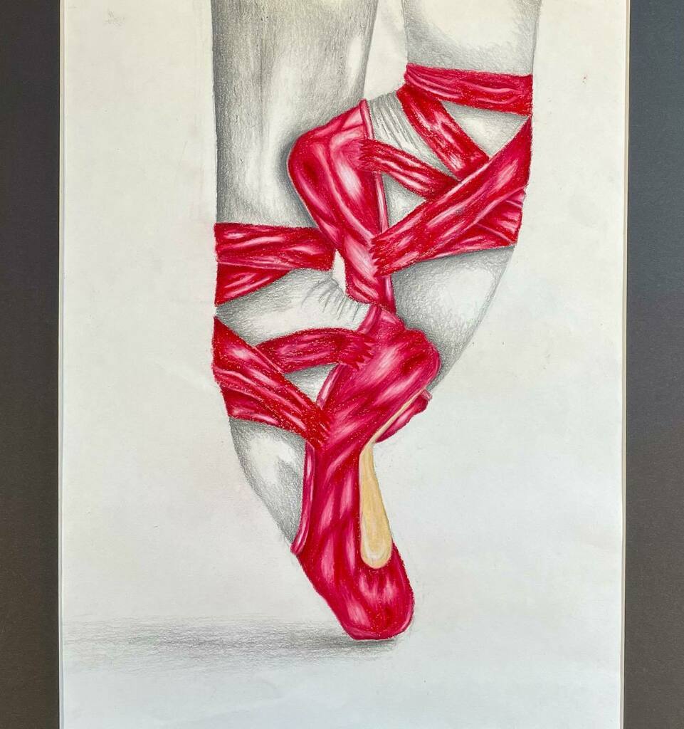 ArtWithBenesh's tweet photo. #artIV #coloredpencil #ballet #emmalee #northlinnart https://t.co/BvoD4z4wnC https://t.co/V9huUiG62S
