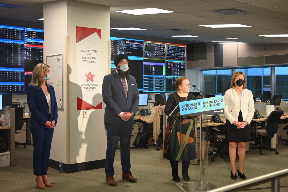 HRHealth_'s tweet photo. We hosted @celliottability, Deputy Premier &amp; Minister of Health, @JillDunlop1, Minister of Colleges &amp; Universities, &amp; @PrabSarkaria, President of the Treasury Board to announce Ontario’s Plan to Stay Open. https://t.co/rrr0uK1xJw