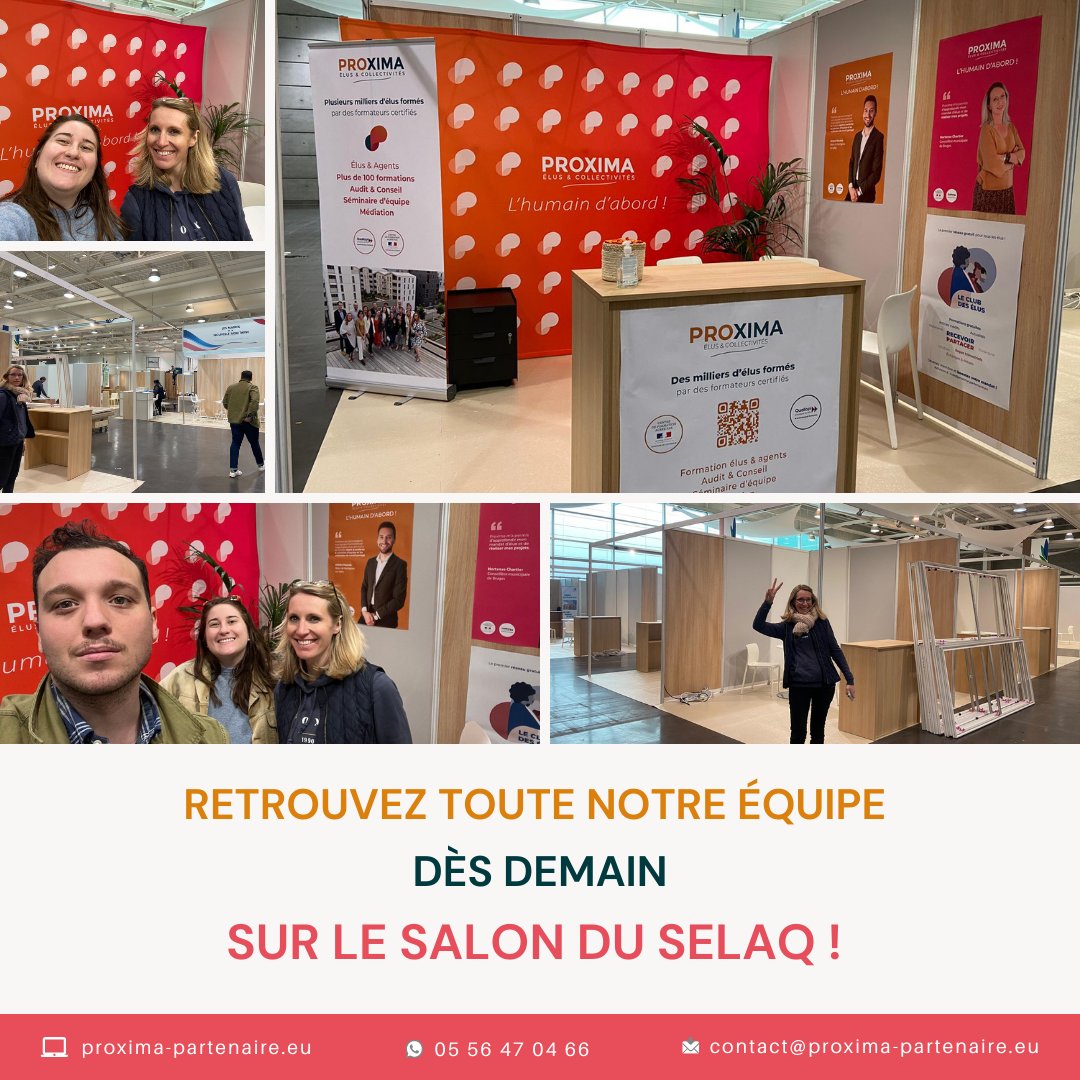 PPartenaire's tweet photo. 🚨 Élu(e)s !

👉 Retrouvez tout notre équipe au Salon des élus locaux et agents publics de la Nouvelle-Aquitaine à partir de demain ! 

Nous vous donnons rendez-vous chaque jour à partir de 11h30 sur notre stand pour un petit apéritif convivial. 🧡 https://t.co/TfYZbJr4IU